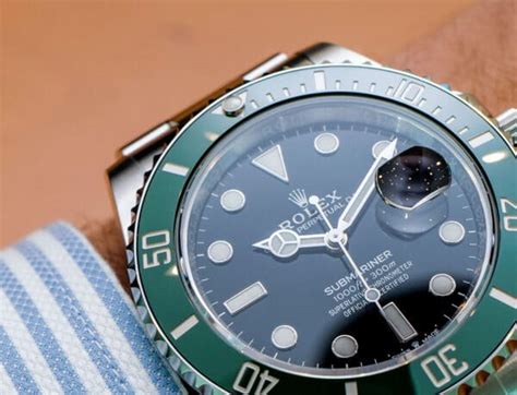 rolex submariner lunetta verde nuovo|rolex sottomarino stampato.